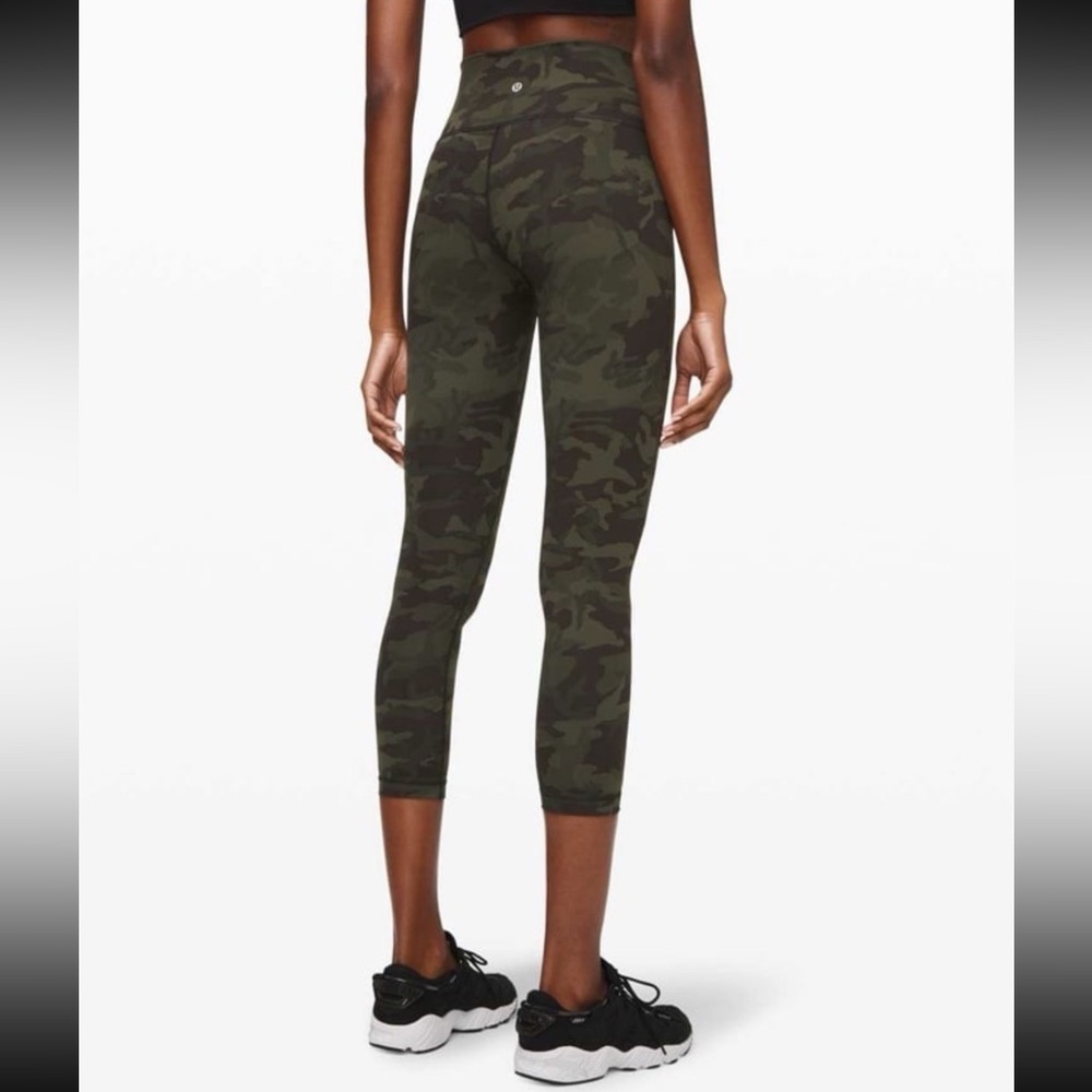 Lululemon Wunder Under High Rise 25” Luxtreme Incognito Camo Leggings
